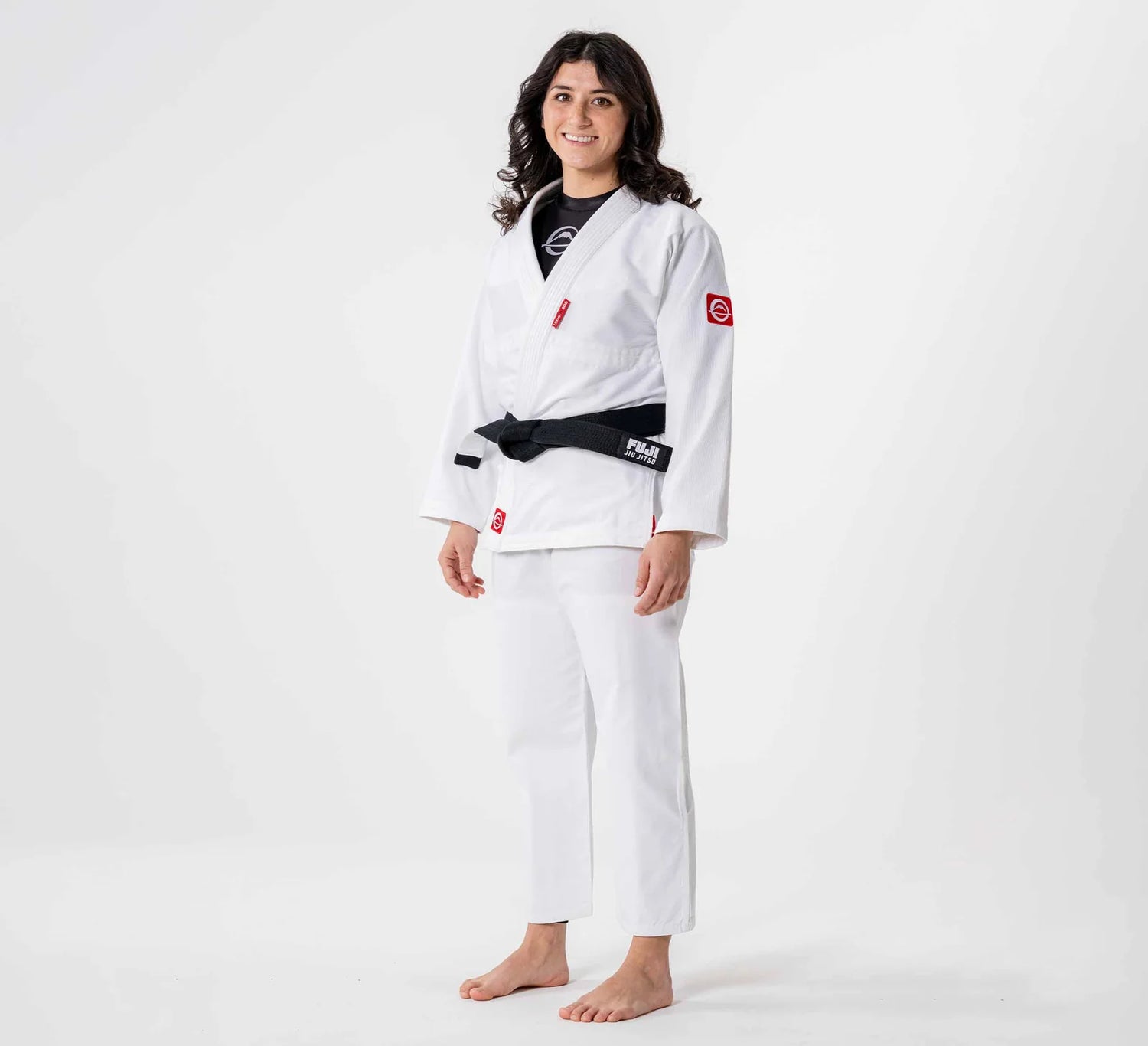 Womens Ultra Lite 300 BJJ Gi White by Fuji