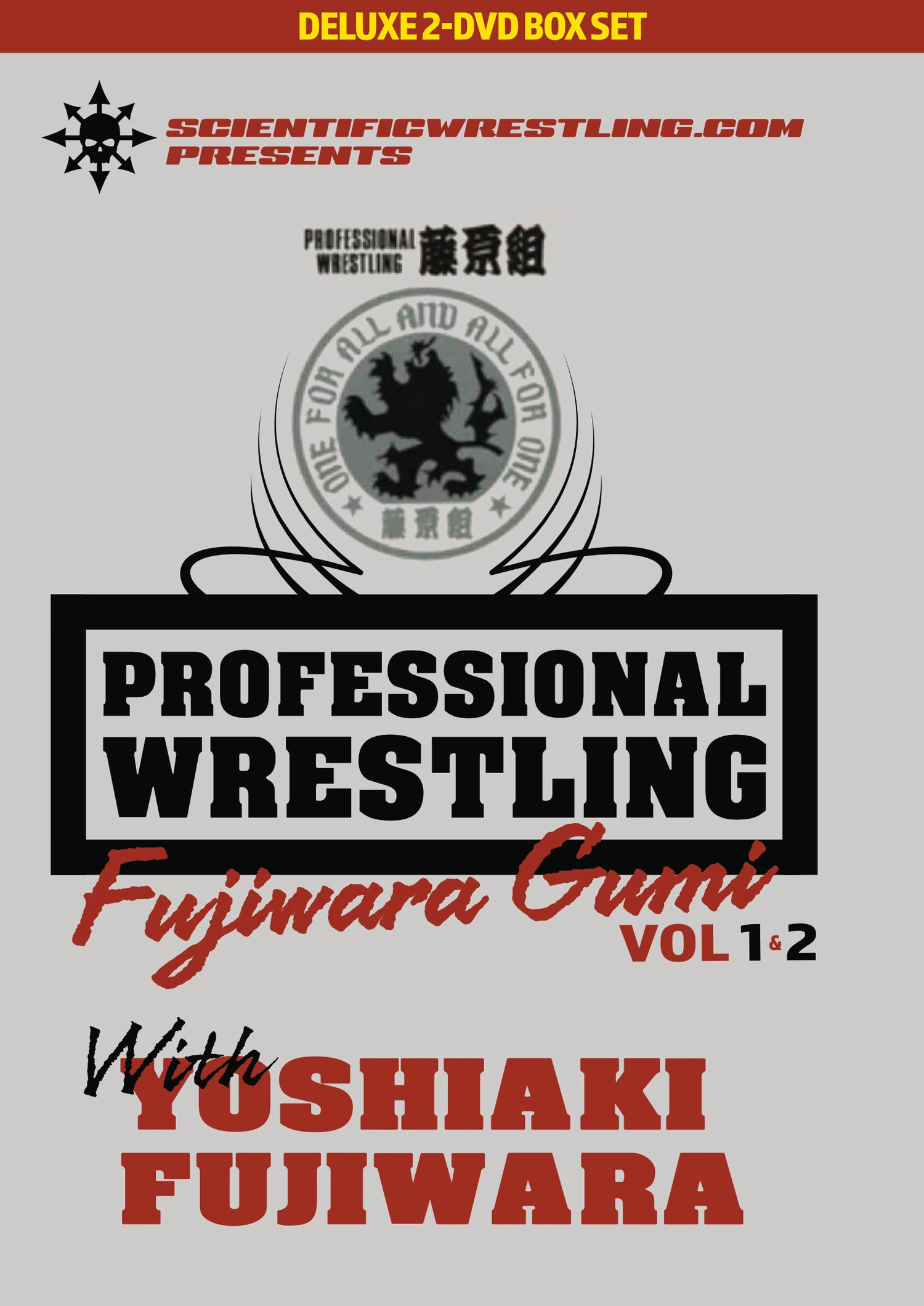 Professional Wrestling Fujiwara Gumi 2 DVD Set by Yoshiaki Fujiwara