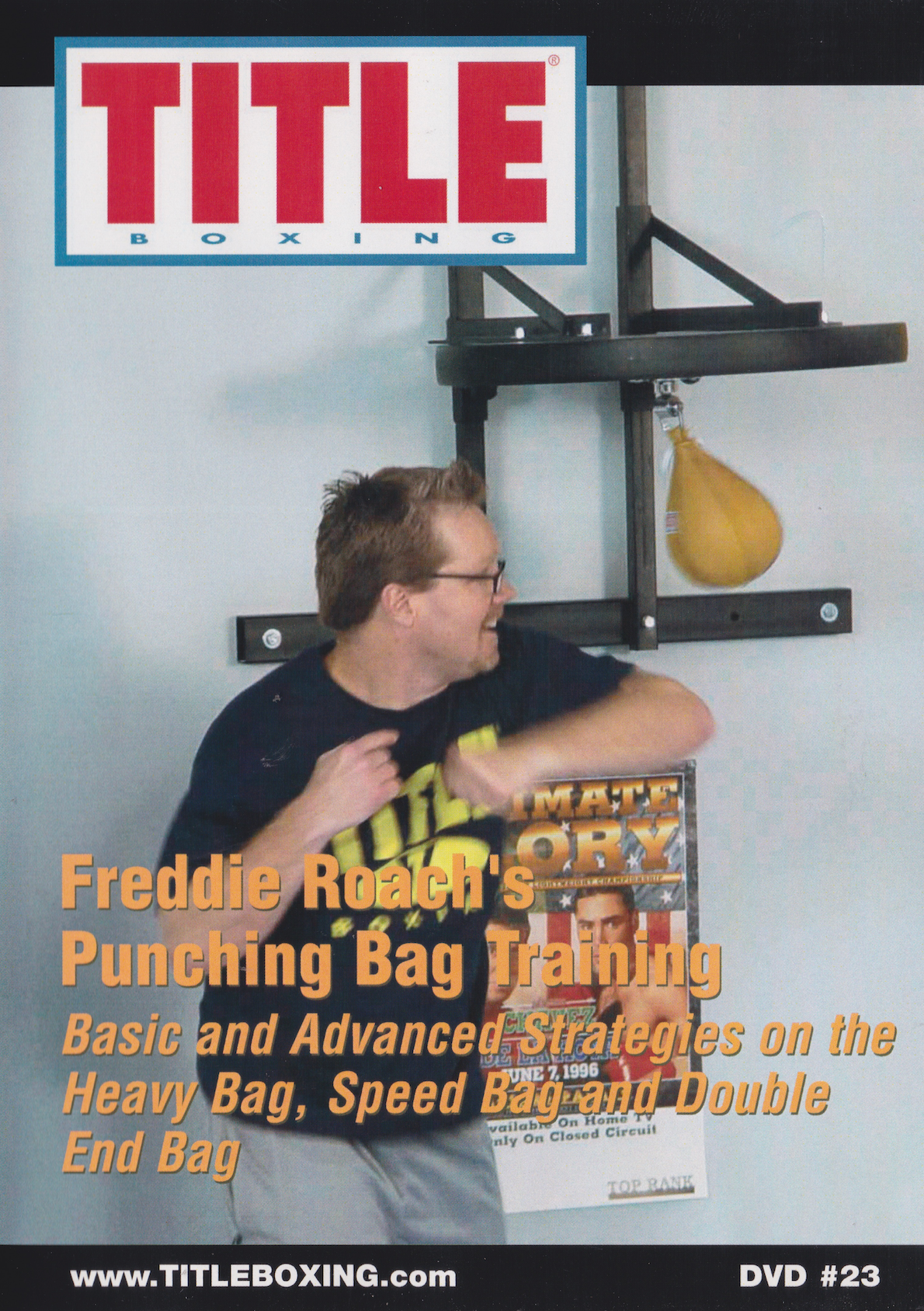 Punching Bag Training DVD by Freddie Roach (Preowned)