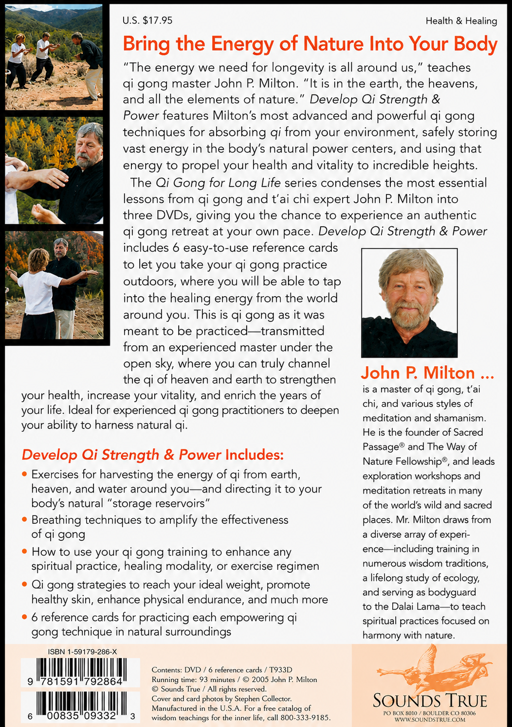 Qi Gong For Life: Develop Qi Strength & Power DVD by John Milton