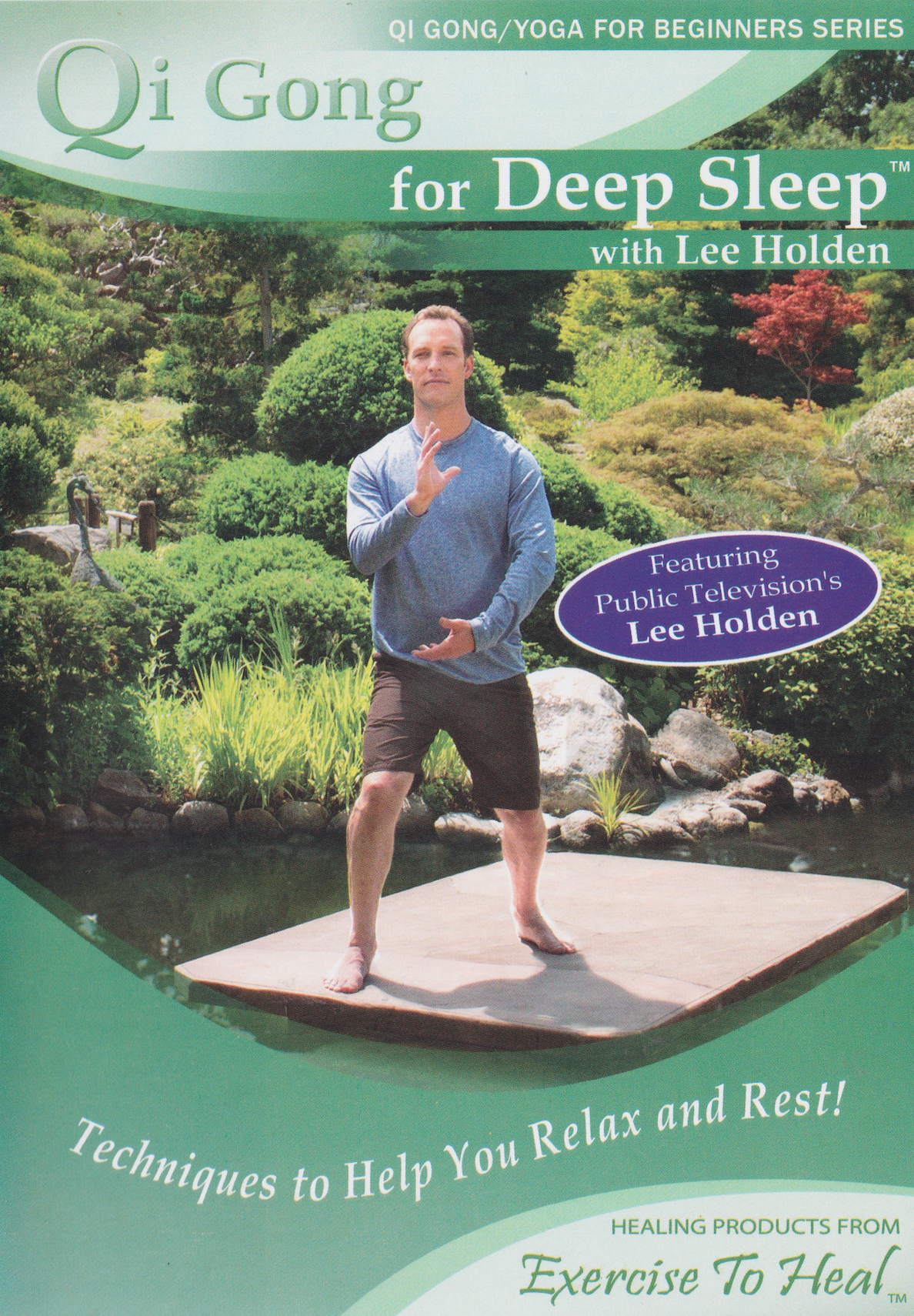 Qi Gong for Deep Sleep (Qi Gong/Yoga for Beginners Series) DVD by Lee Holden (Preowned)