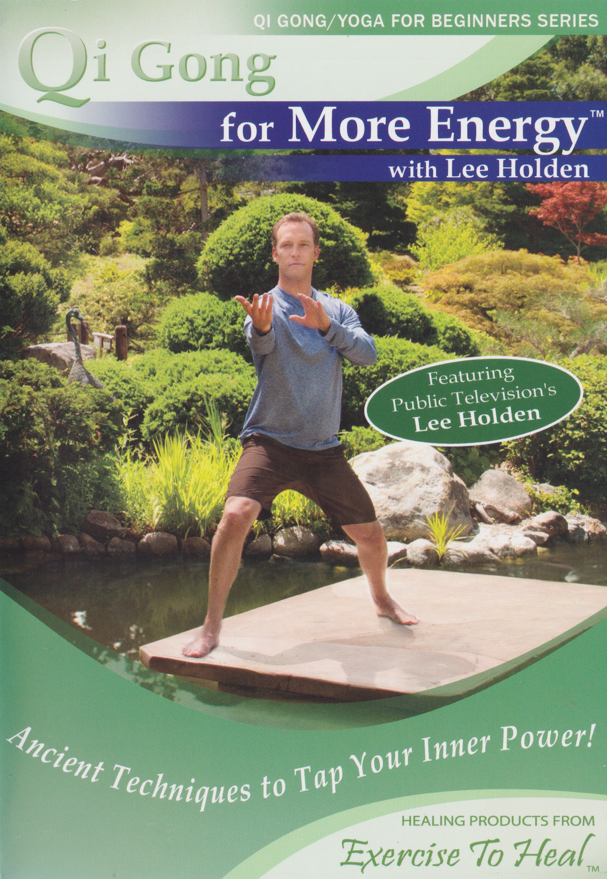 Qi Gong for More Energy (Qi Gong/Yoga for Beginners Series) DVD by Lee Holden (Preowned)