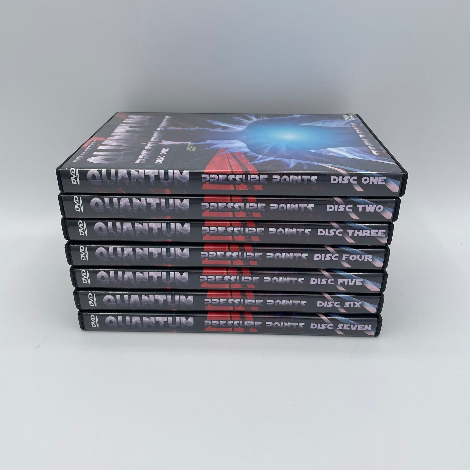 Quantum Pressure Points: The Scientific Approach to Self Defense 7 DVD Set by Steven Burton (Preowned)