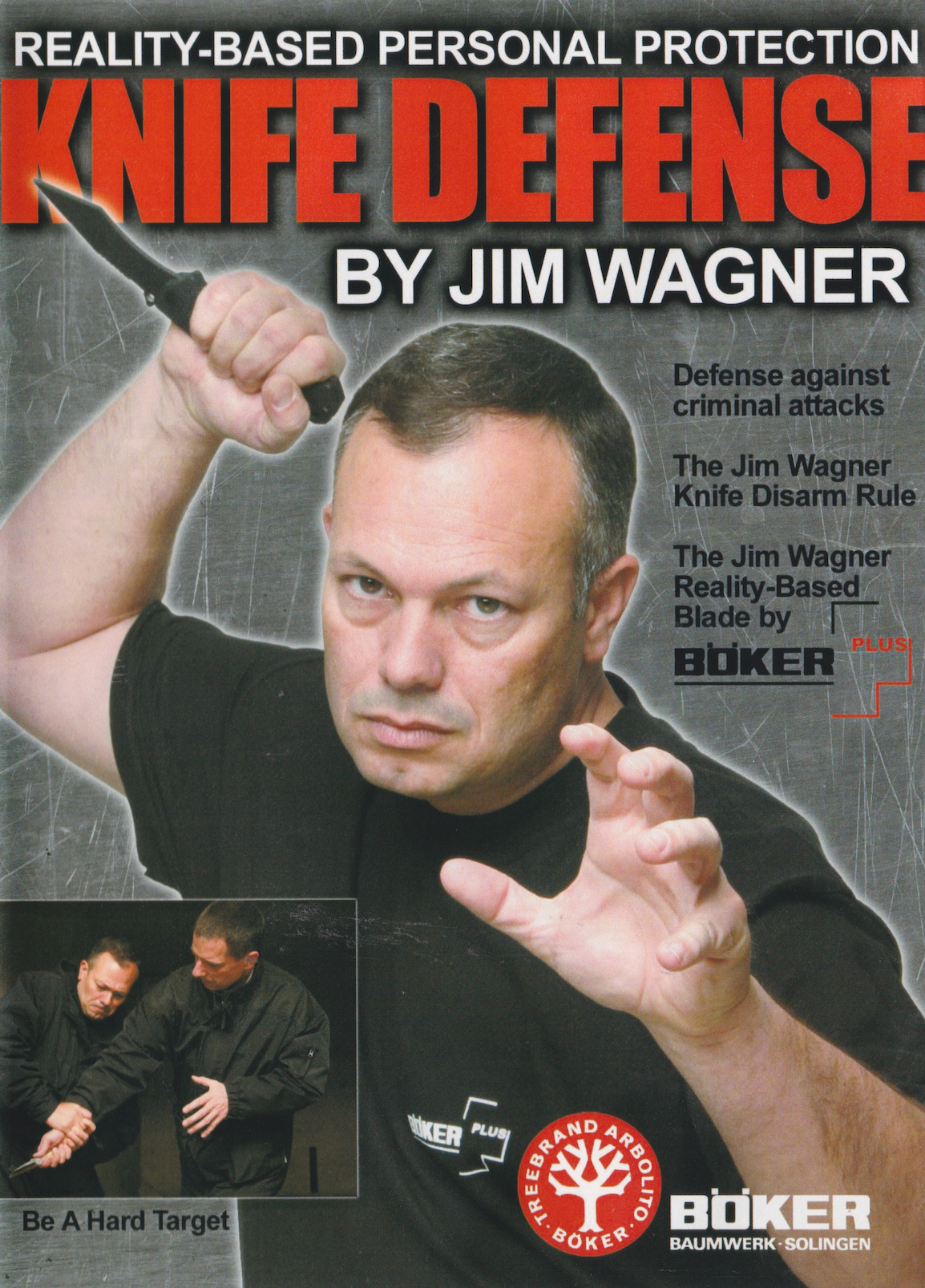 Reality Based Personal Protection Knife Defense DVD by Jim Wagner (Preowned)