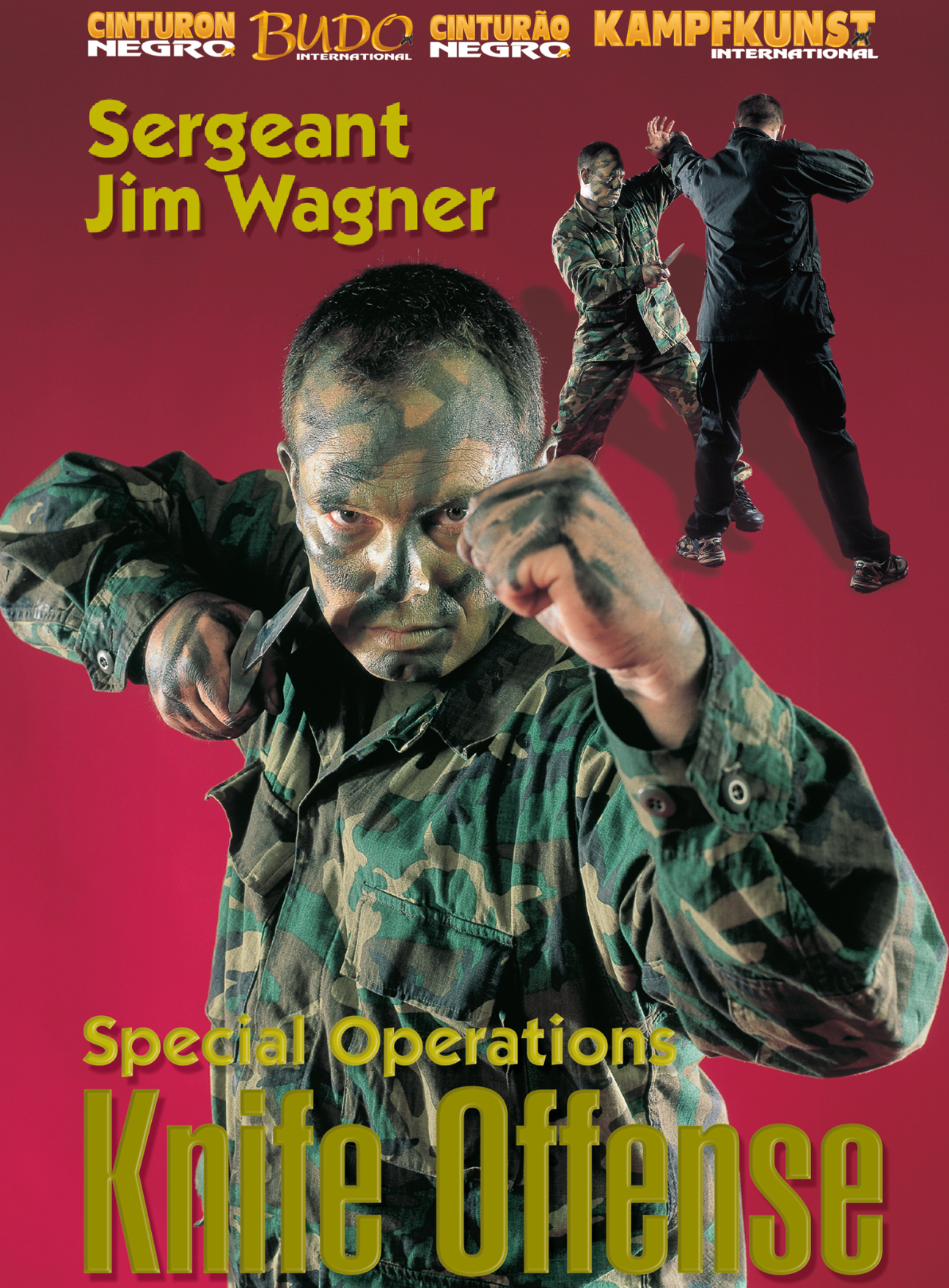 Reality Based Police & Military Knife Offense DVD with Jim Wagner