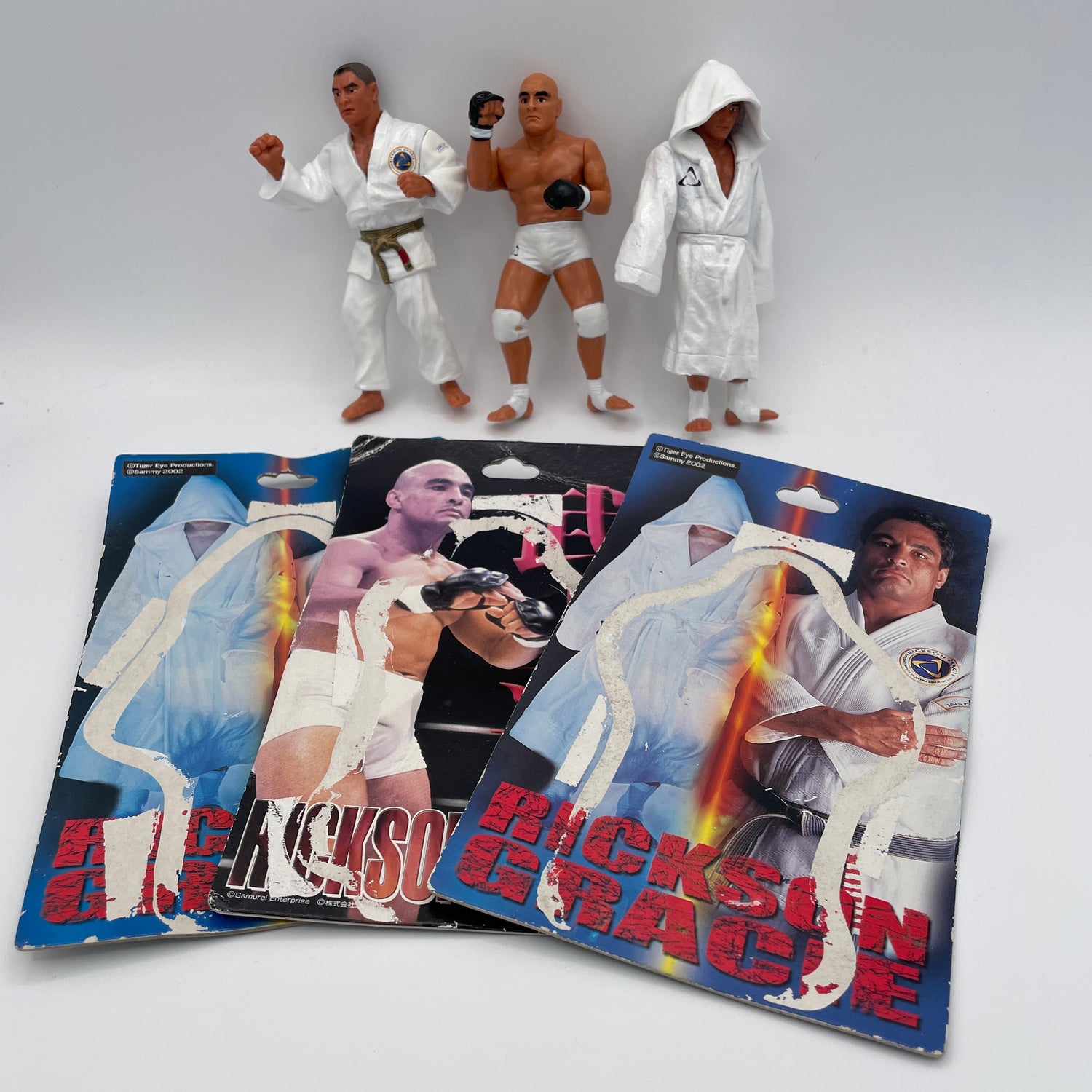 Rickson Gracie 3 Figure Lot (Loose)