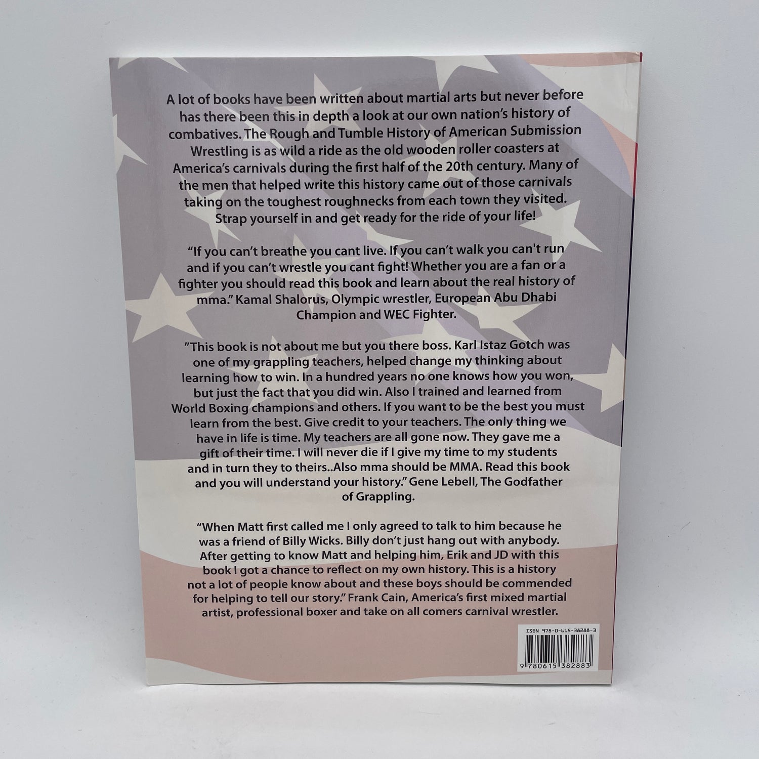 Rough and Tumble: libro de la historia de la lucha de sumisión estadounidense de Erik Paulson 