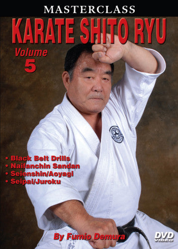 Shito Ryu Karate 5 DVD Set by Fumio Demura