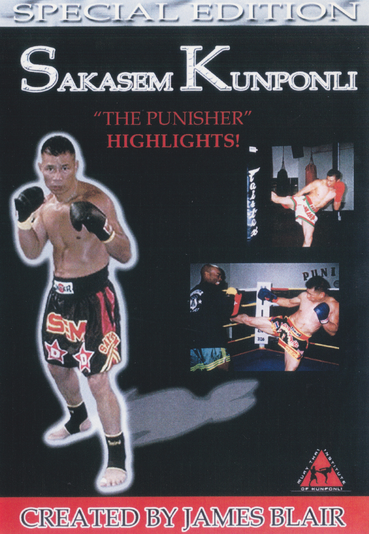Sakasem Kunponli The Punisher Muay Thai Highlights DVD (Preowned)
