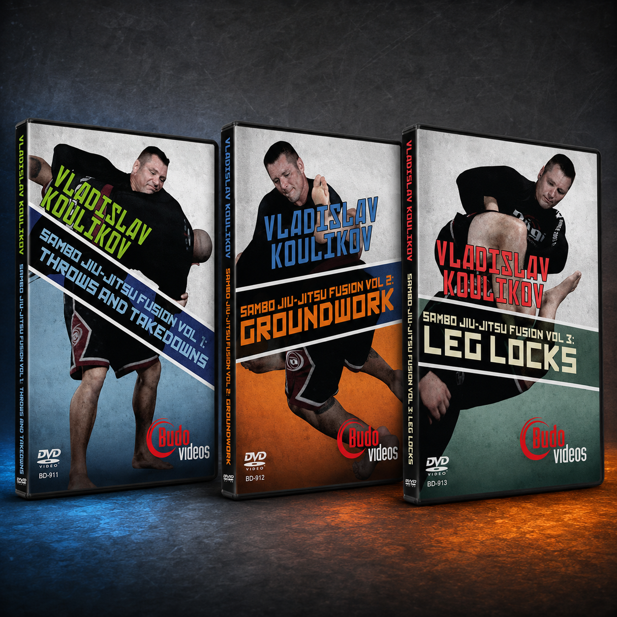 Sambo Jiu-jitsu Fusion 3 DVD Set by Vladislav Koulikov