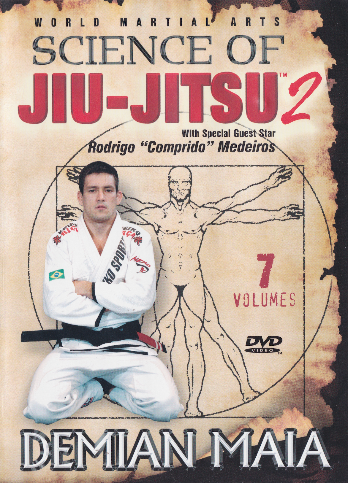 Science of Jiu-Jitsu Series 2 (3 DVD Set) by Demian Maia (Preowned)