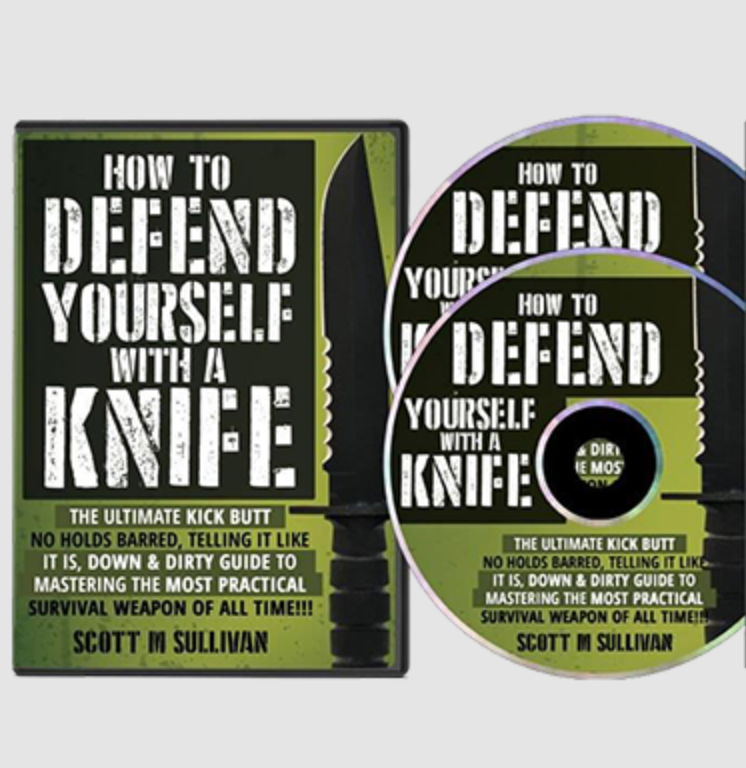 Cómo defenderse con un cuchillo 2 Juego de DVD de Scott Sullivan (usado)