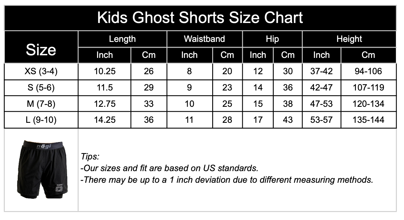 KIDS Ghost Premium Lined Grappling Shorts - New Jersey Gray