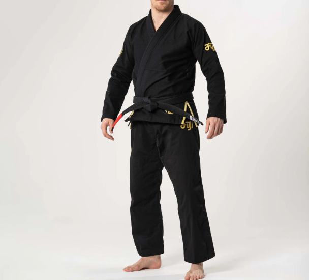 Fuji の Flow-Tech BJJ 着 ブラック