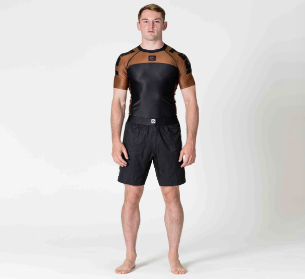 IBJJF Ranked Rashguard by Fuji - Brown