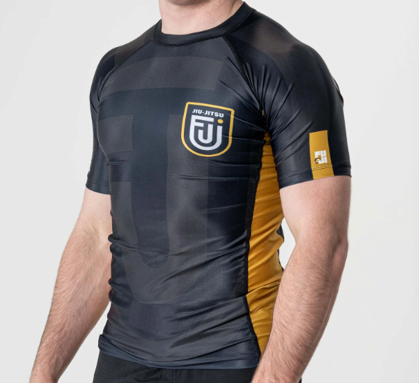 Rebel Flex Lite Rashguard Black by Fuji