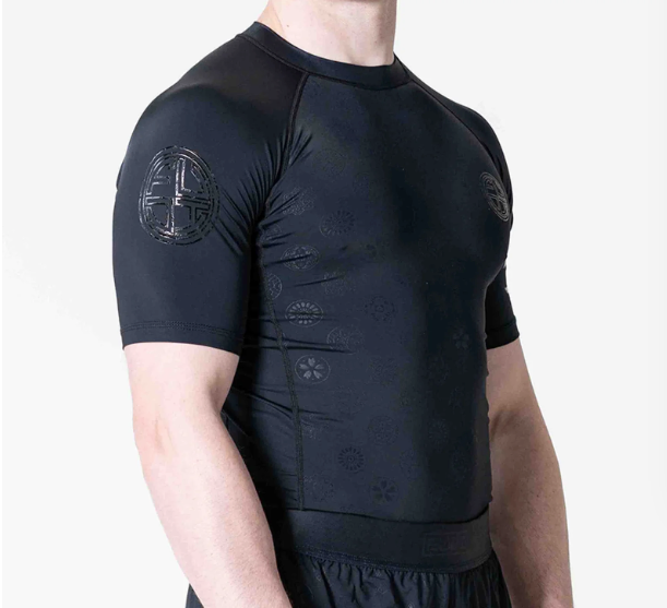 Shogun Heat Gear Rashguard Black by Fuji