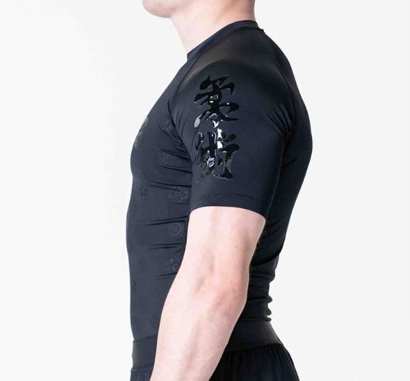 Shogun Heat Gear Rashguard Black by Fuji