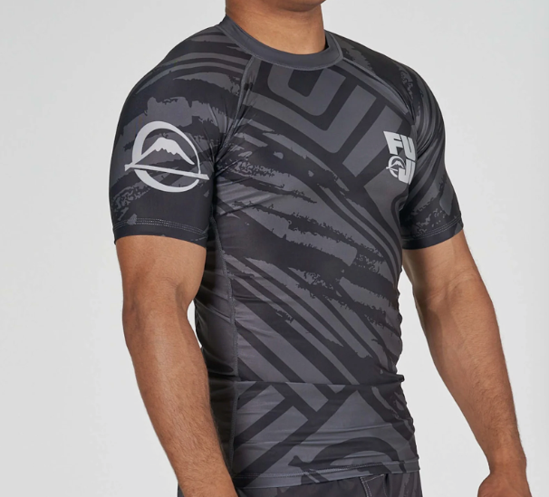 Battle Flex Lite Rashguard Black by Fuji