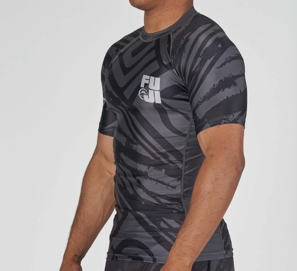 Battle Flex Lite Rashguard Black by Fuji