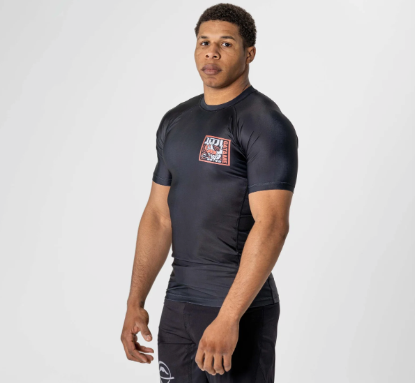 Juji Gatame Flex Lite Rashguard Black by Fuji