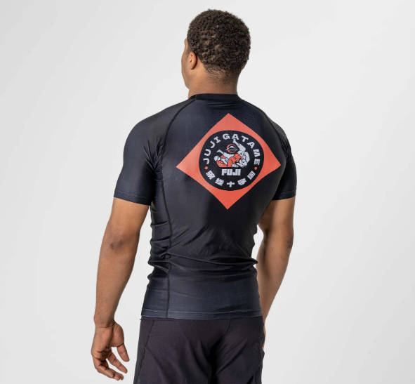 Juji Gatame Flex Lite Rashguard Black by Fuji