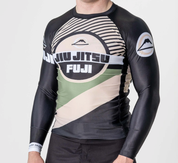 Pacer Flex Lite Long Sleeve Rashguard Black by Fuji