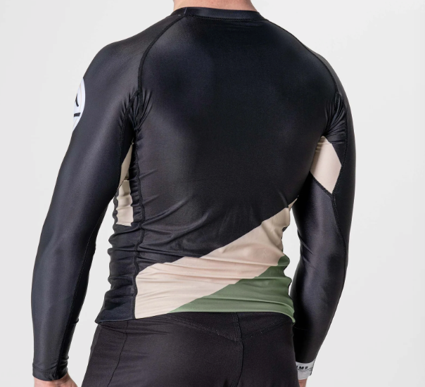 Pacer Flex Lite Long Sleeve Rashguard Black by Fuji