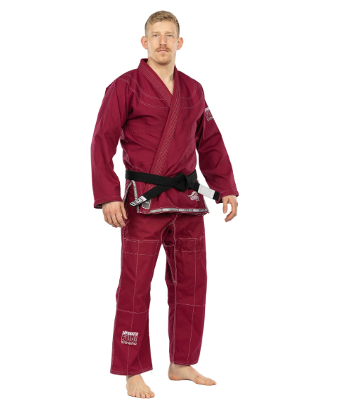 Suparaito Gi - Burgundy by Fuji Sports