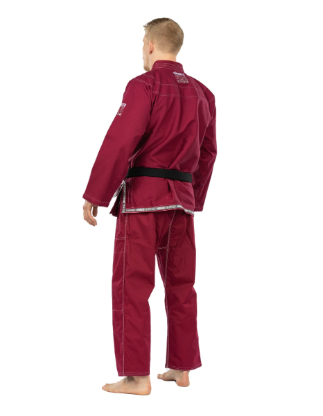 Suparaito Gi - Burgundy by Fuji Sports