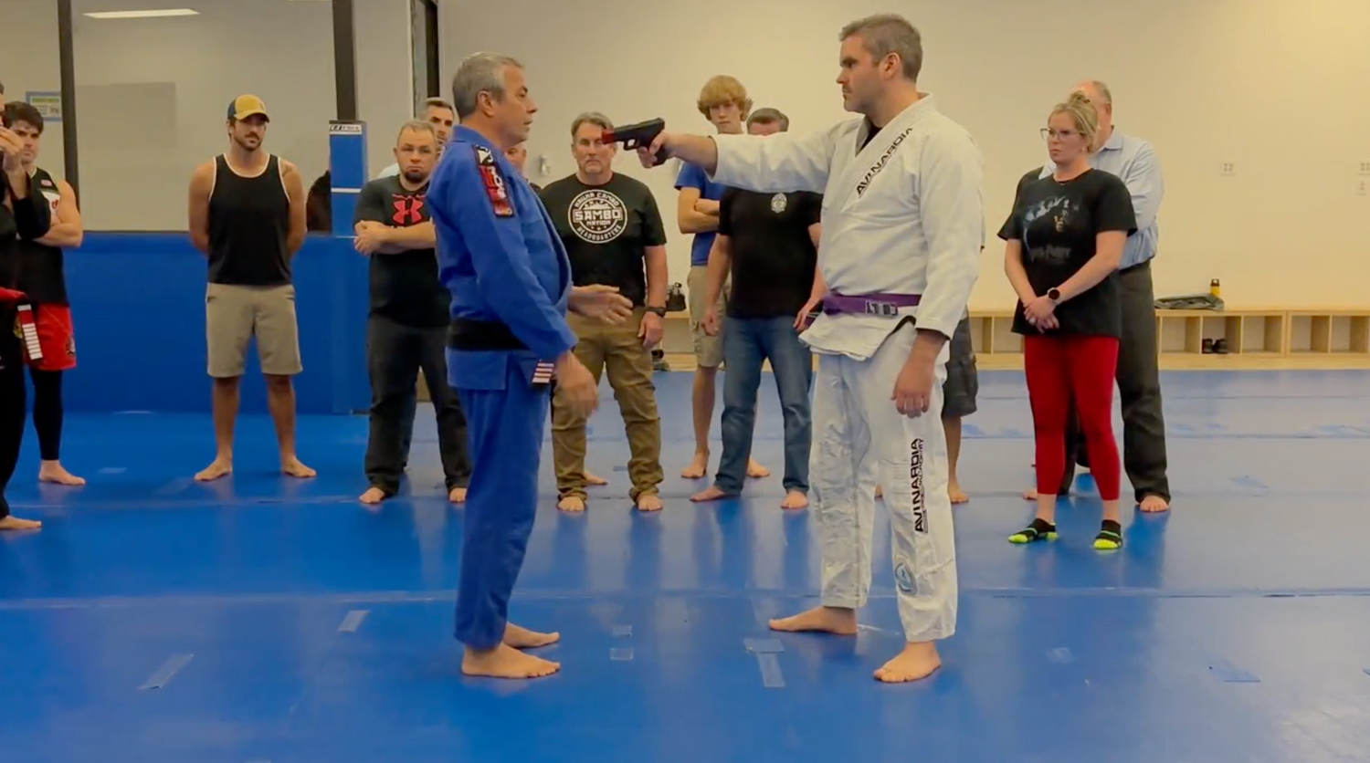 Integral Jiu Jitsu Gun Disarming DVD with Avi Nardia & John Machado