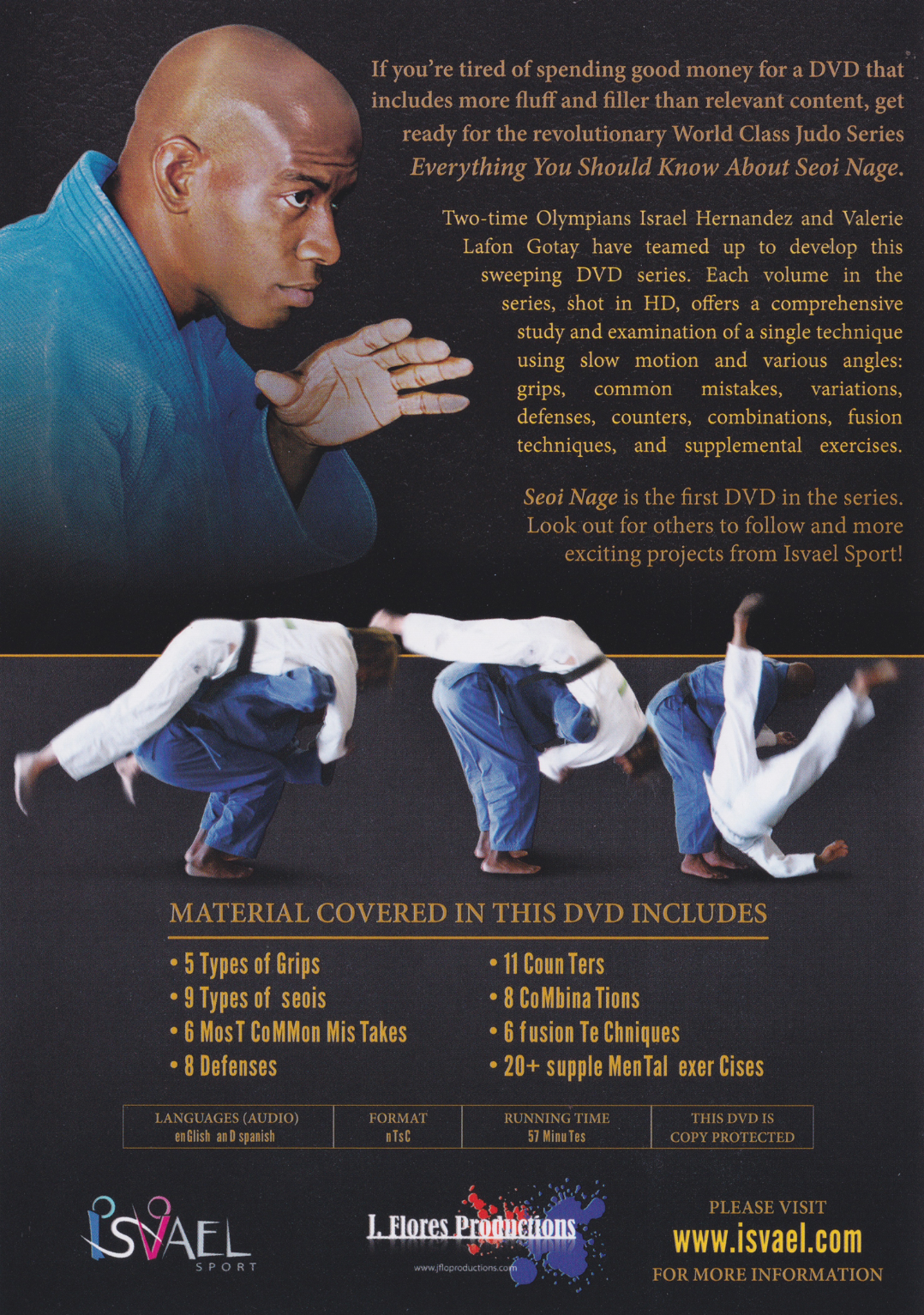 Everything You Should Know About Seoi Nage DVD with Israel Hernandez