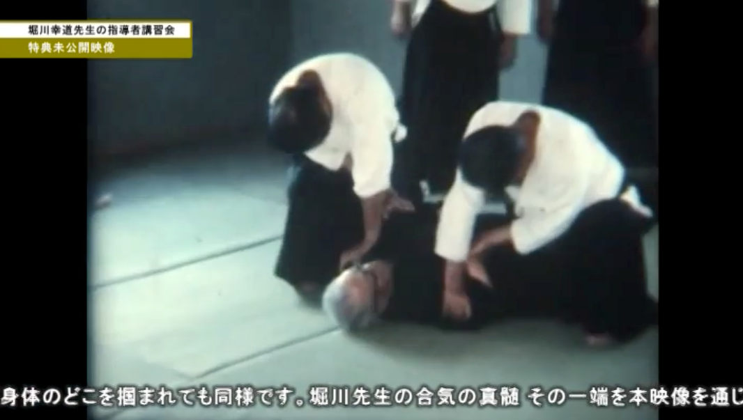 Aiki from Kodo Horikawa #1 Basic Techniques in Aiki DVD by Tadashi Nomoto