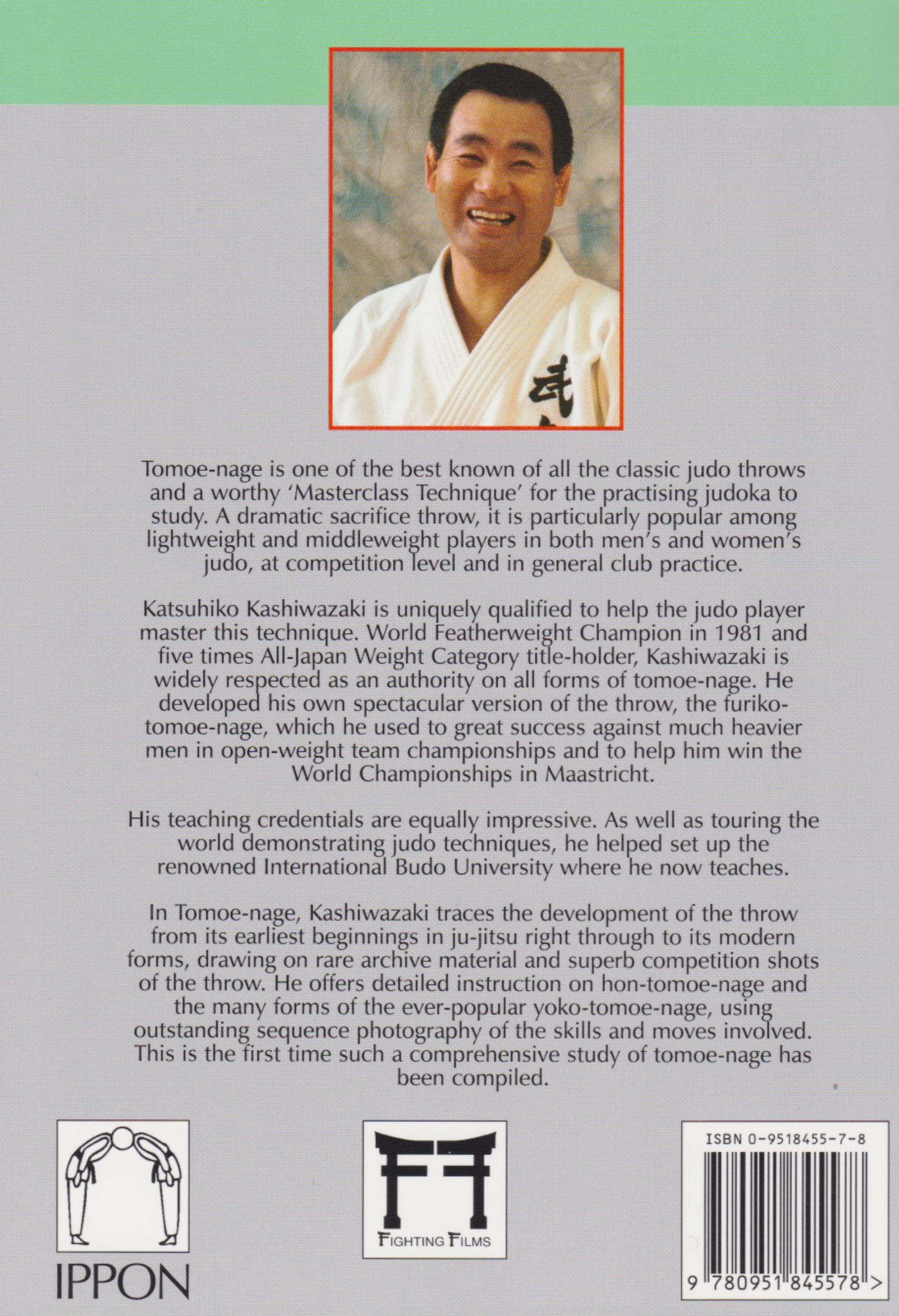 Tomoe Nage: Judo Masterclass Book by Katsuhiko Kashiwazaki
