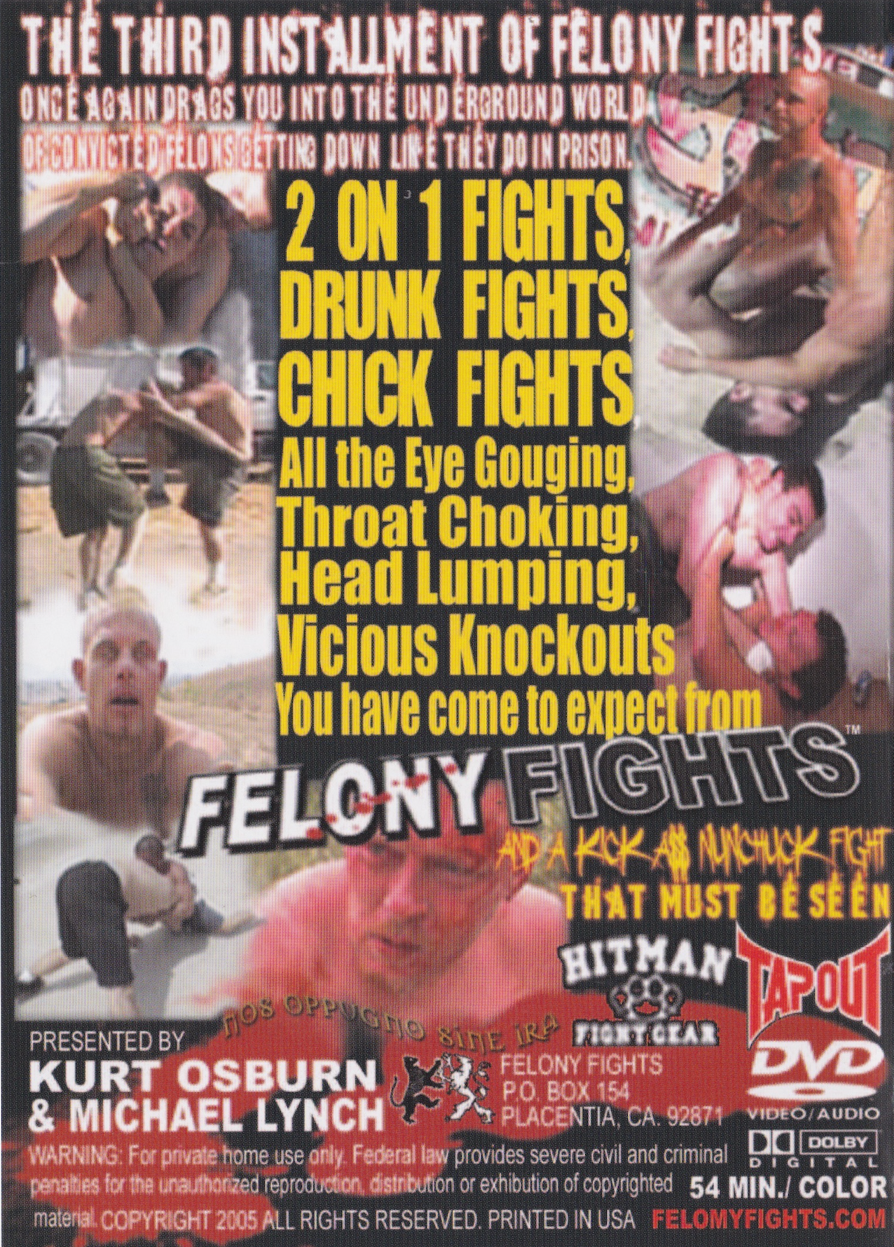 Felony Fights DVD 3: The Third Strike