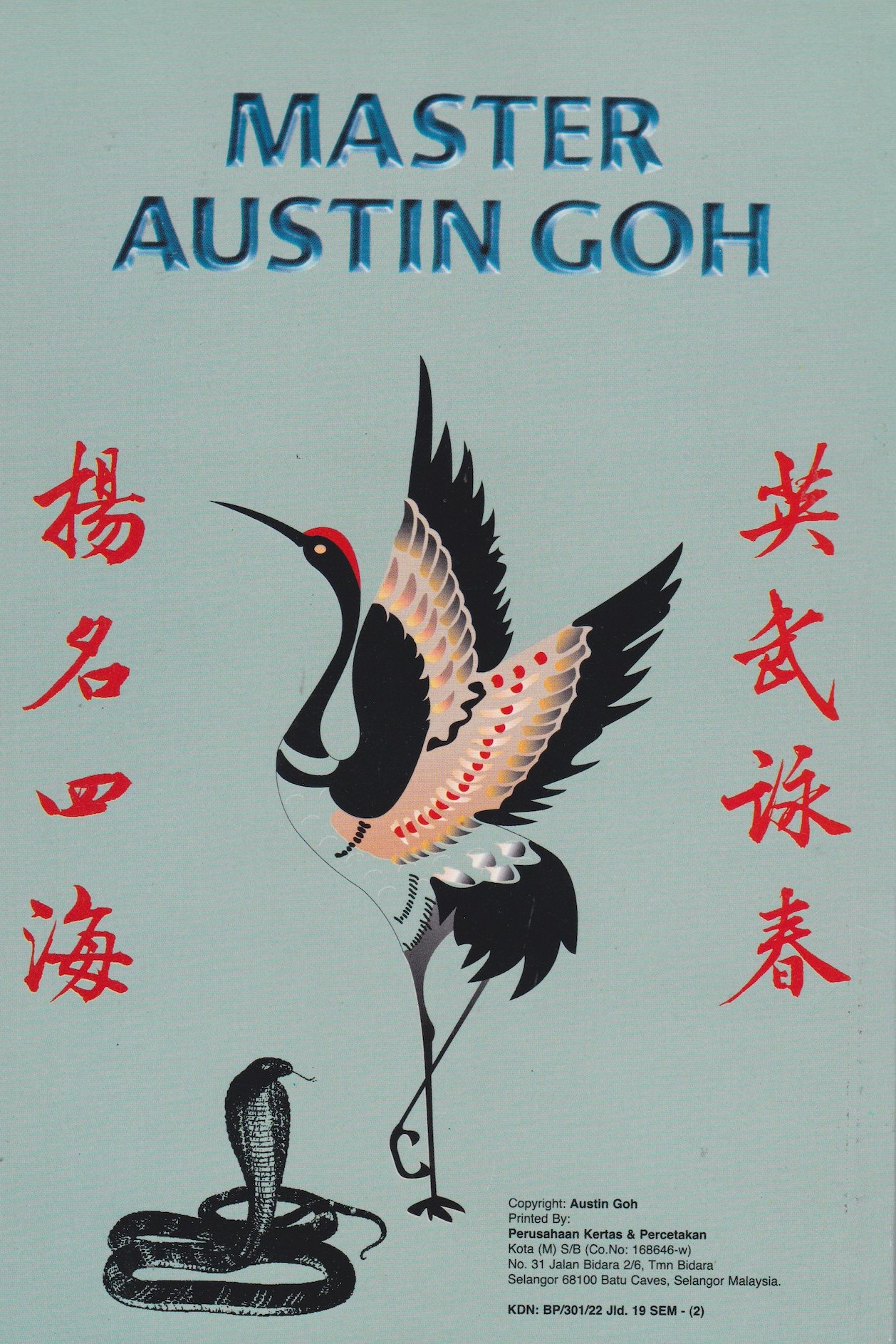 Wing Chun Kung Fu Chiam Kiu (Intermediate Form) Book by Austin Goh