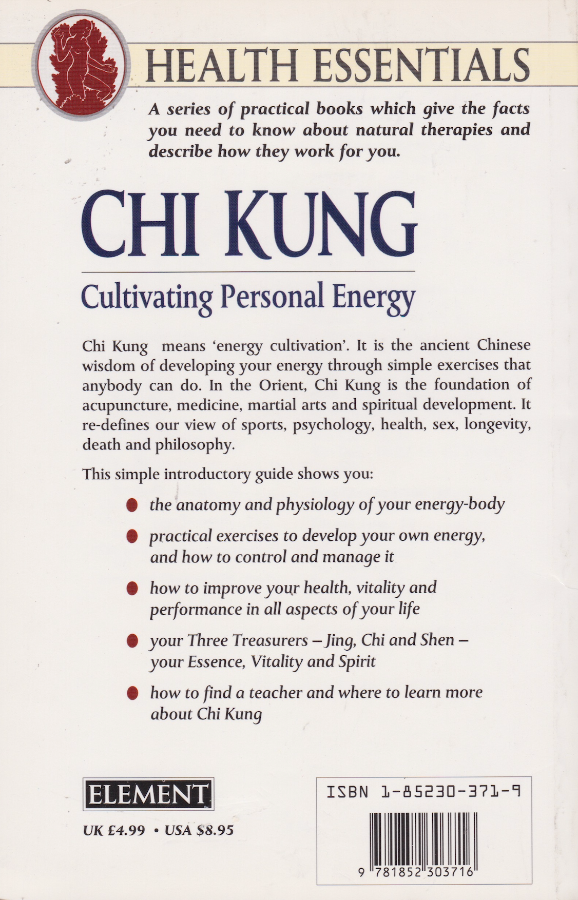 Chi Kung: Cultivating Personal Energy Book by James MacRitchie