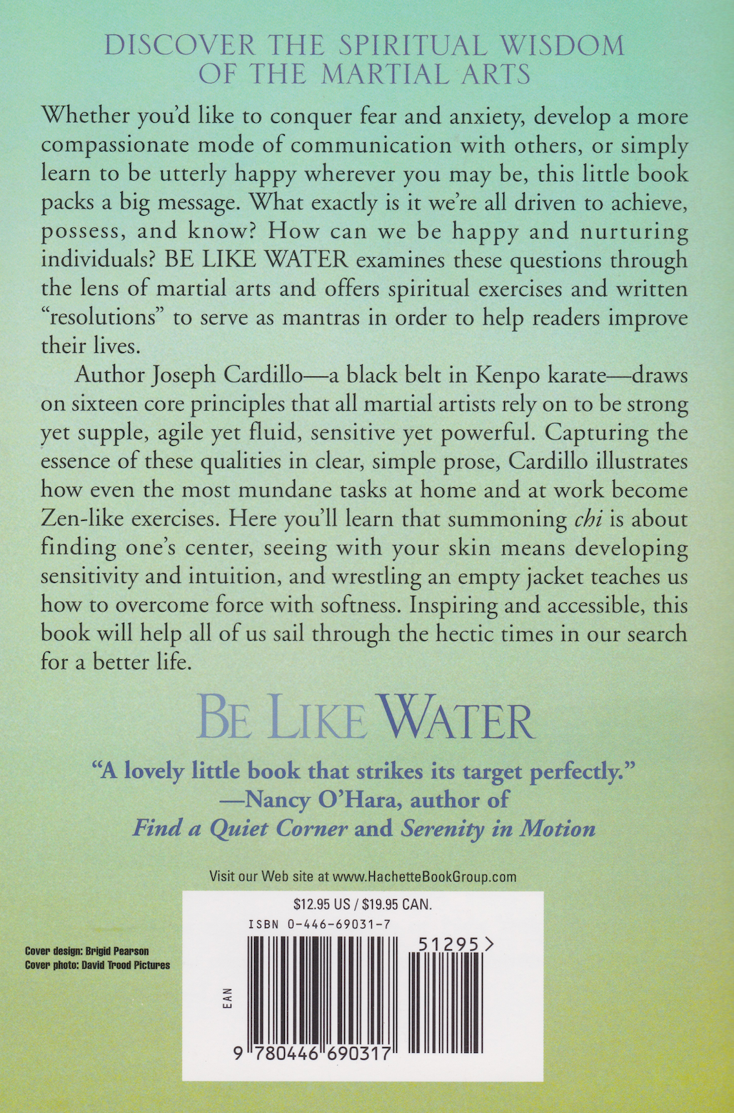 Be Like Water: Practical Wisdom from the Martial Arts Book by Joseph Cardillo