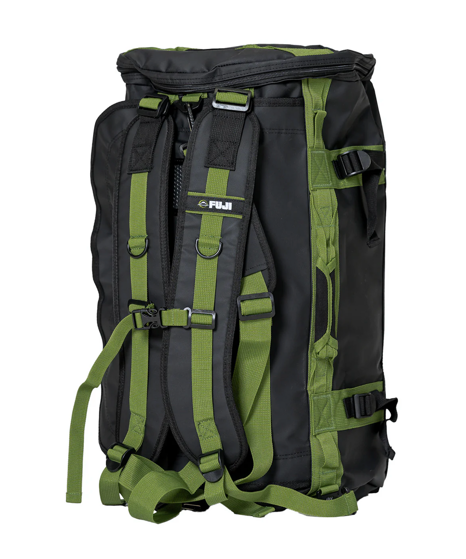 Comp Duffle Bag by Fuji (Black & Green)
