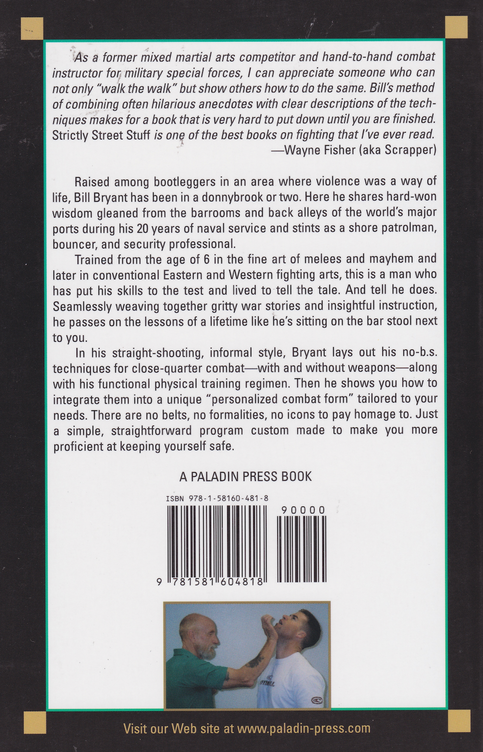Strictly Street Stuff: A Streetwise Guide to Personal Protection Book by Bill Bryant (Preowned)