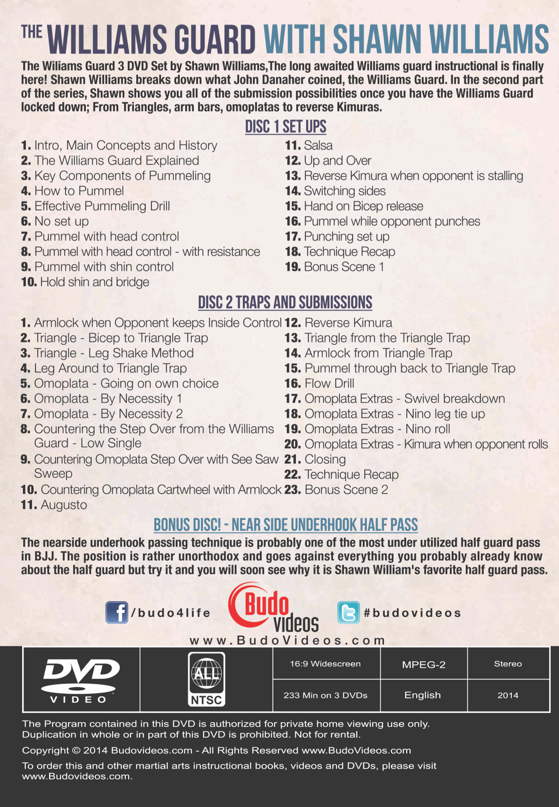 The Williams Guard 3 DVD Set by Shawn Williams