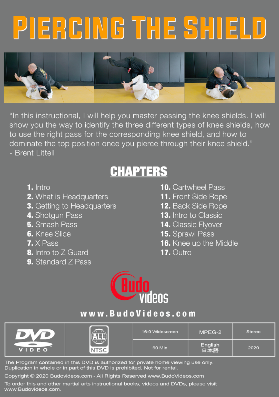 Piercing the Shield DVD by Brent Littell