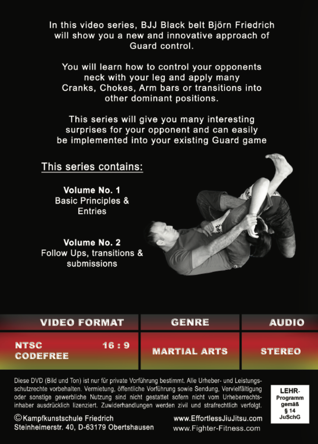 German Neck Humiliation 2 DVD Set with Bjorn Friedrich