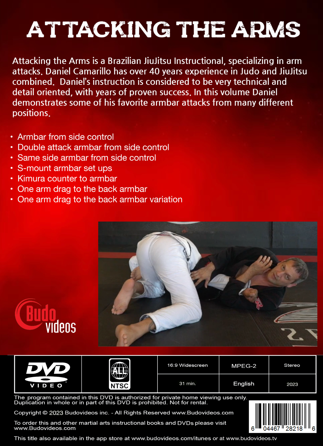 Attacking the Arms DVD by Dan Camarillo