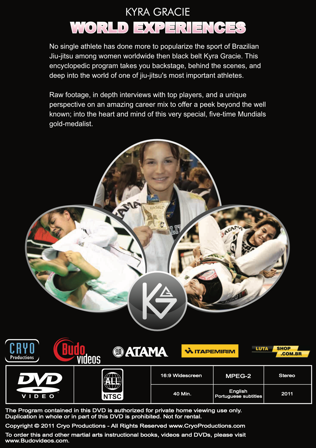 Kyra Gracie World Experiences DVD