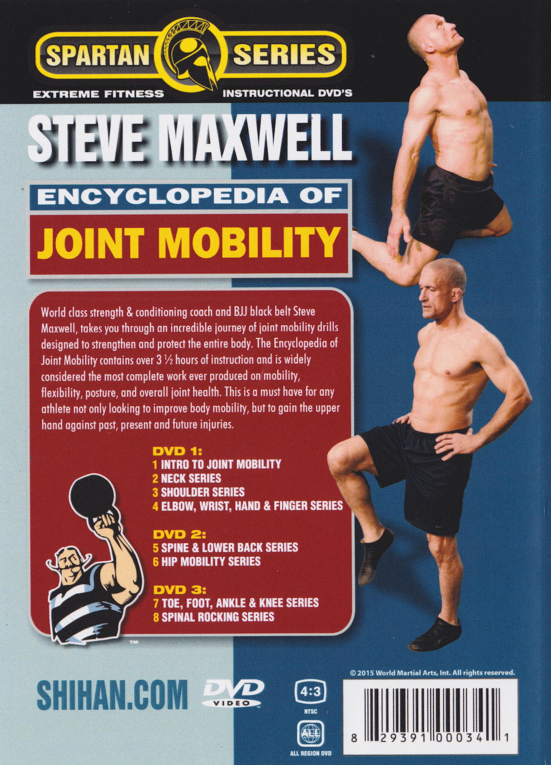 Encyclopedia of Joint Mobility 3 DVD Set by Steve Maxwell (Preowned)