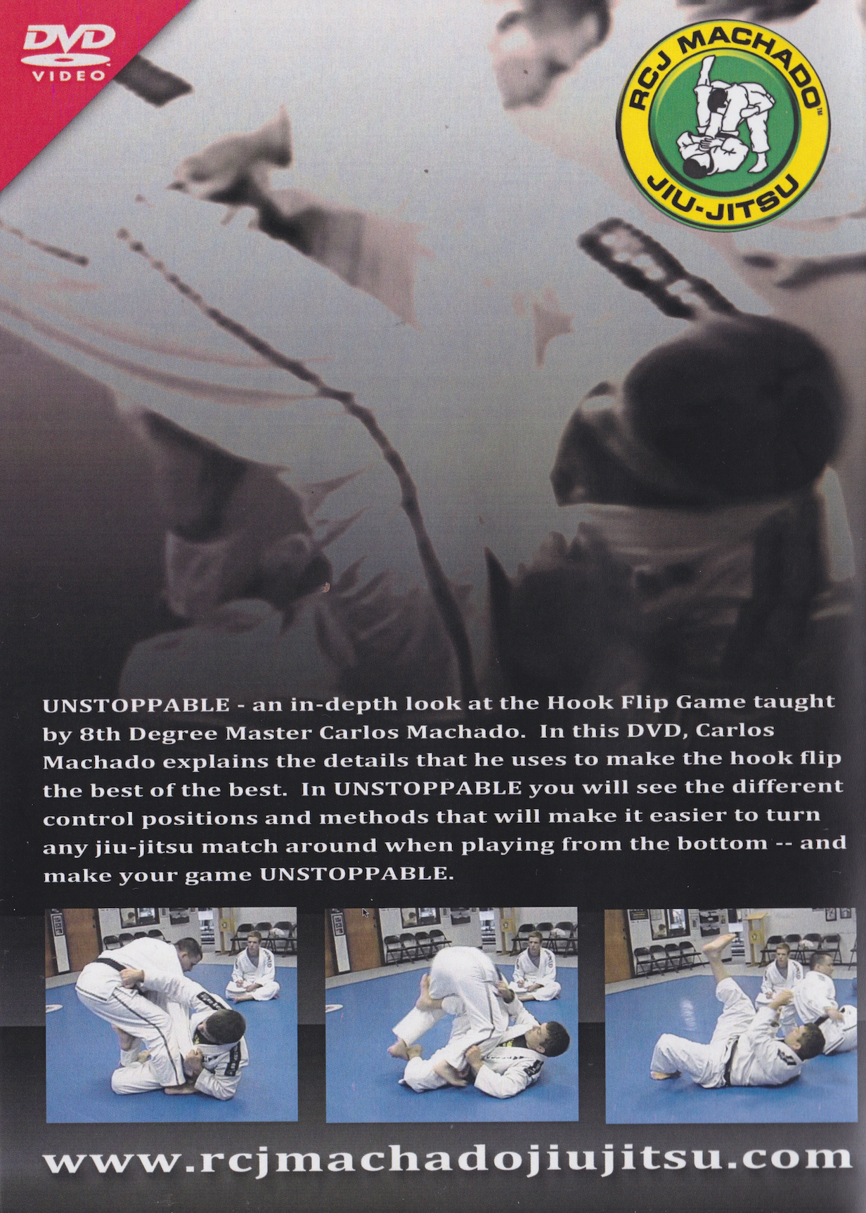 Unstoppable Secrets of the Hook Flip DVD by Carlos Machado (Preowned)