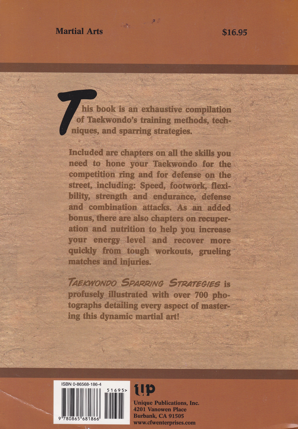 Taekwondo Sparring Strategies for the Ring & the Street Book by Adam Gibson (Preowned)