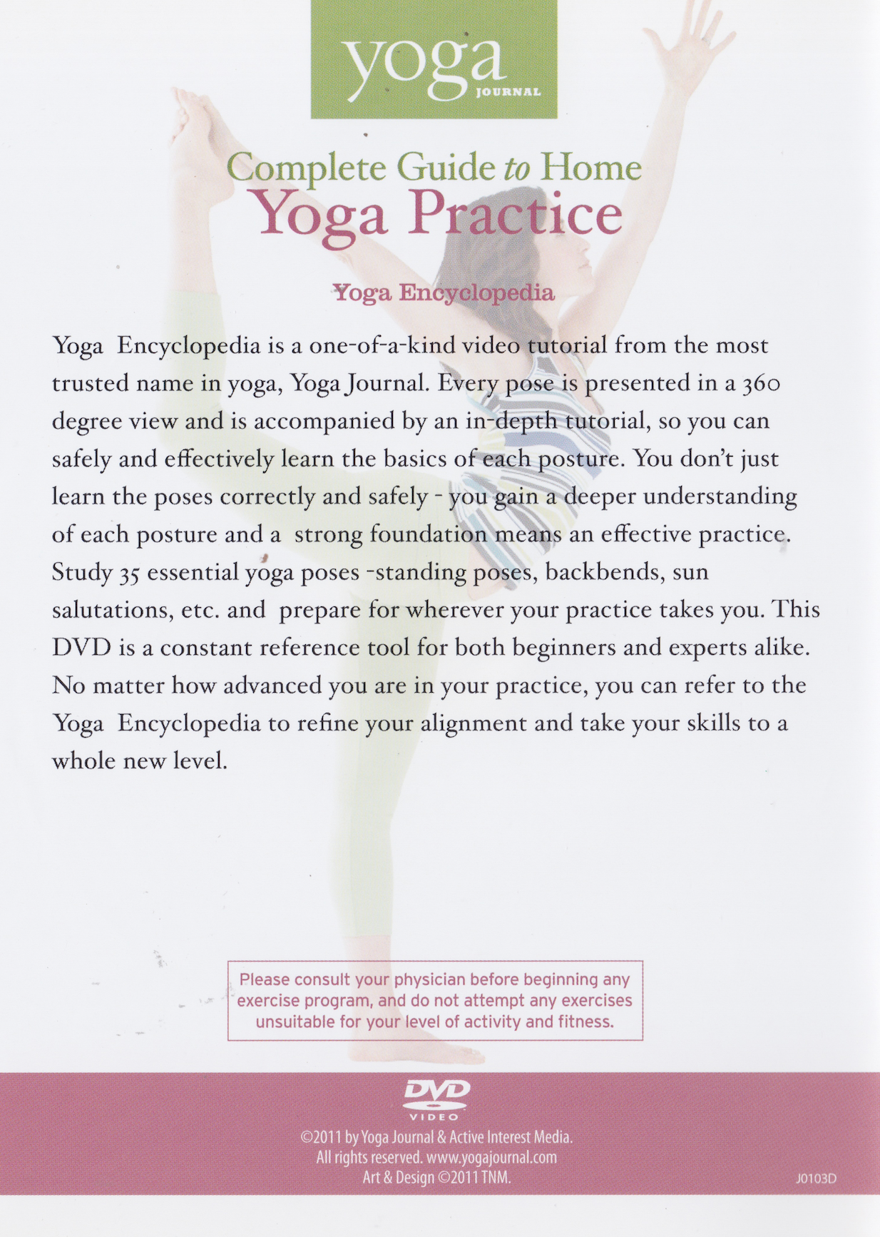 Yoga Encyclopedia DVD (Preowned)