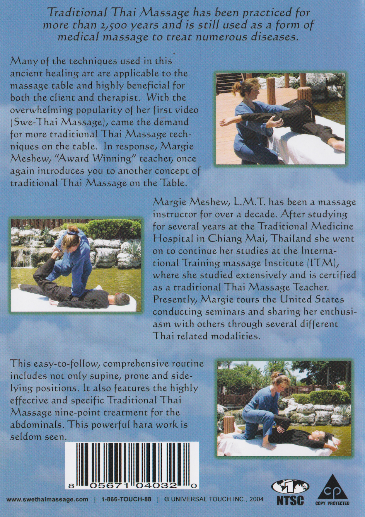 Table Top Thai: A Comprehensive Massage Routine DVD by Margie Meshew (Preowned)
